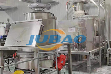 无尘投料筛分设备客户现场