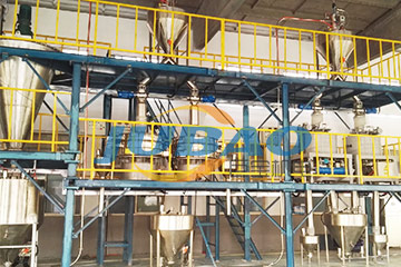 真空上料机和称重定量设备客户现场