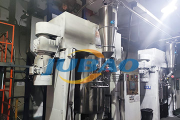 江苏某客户真空上料机现场