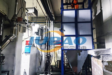 江西某化工行业客户吨包投料站现场