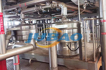 三次元旋振筛客户筛分现场